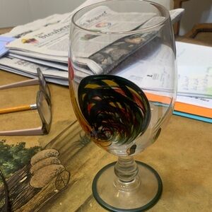Colorful glassware